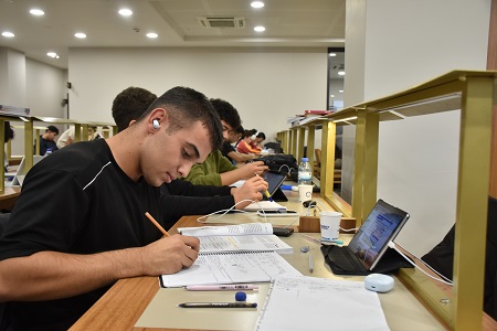 ŞAHİNBEY MİLLET KÜTÜPHANESİ GENÇLERİN GELECEĞİNE IŞIK TUTUYOR